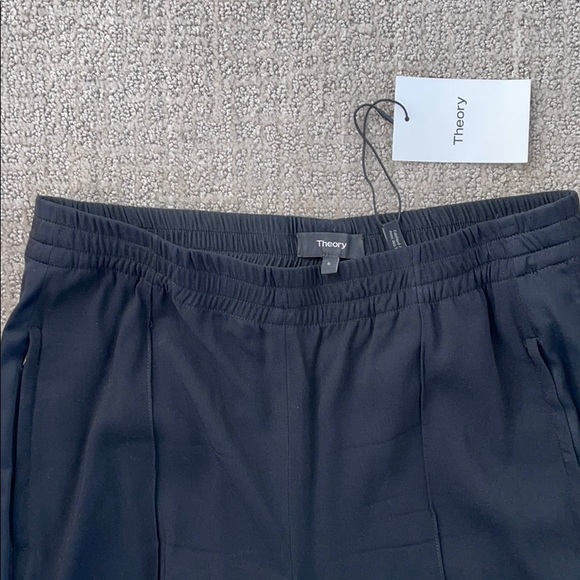 Theory size 6 stretchy tuxedo pants NWT - Picture 4 of 4